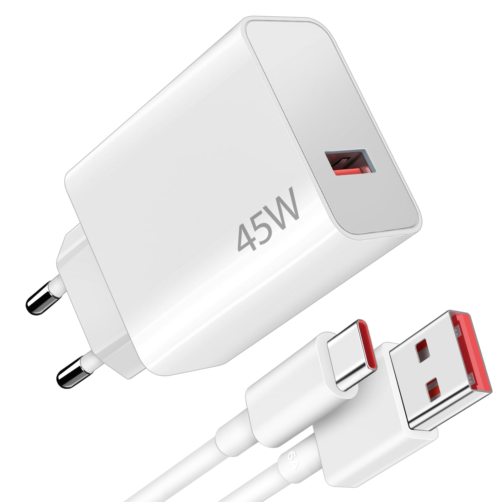 45W USB Ladegerät und USB C Kabel für XiaoMi Redmi Note 14
